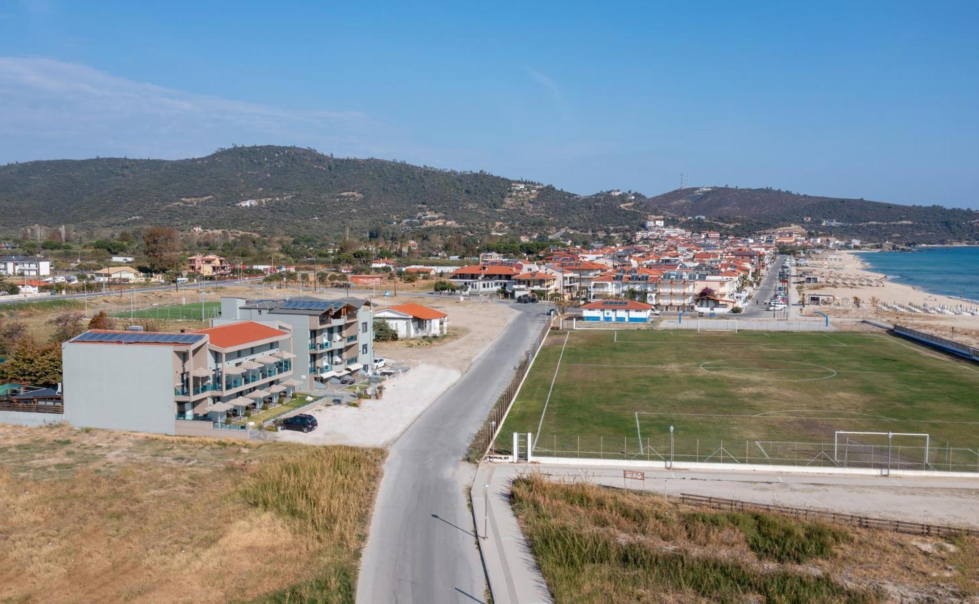 Vrahakia Beach Sarti Exteriör bild